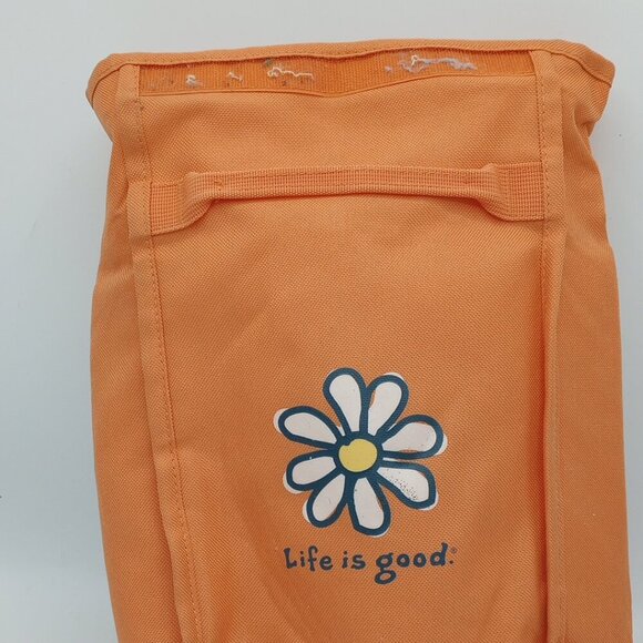 Life is Good Insulated Hook & Loop Lunch Bag with Handle - Picture 8 of 16